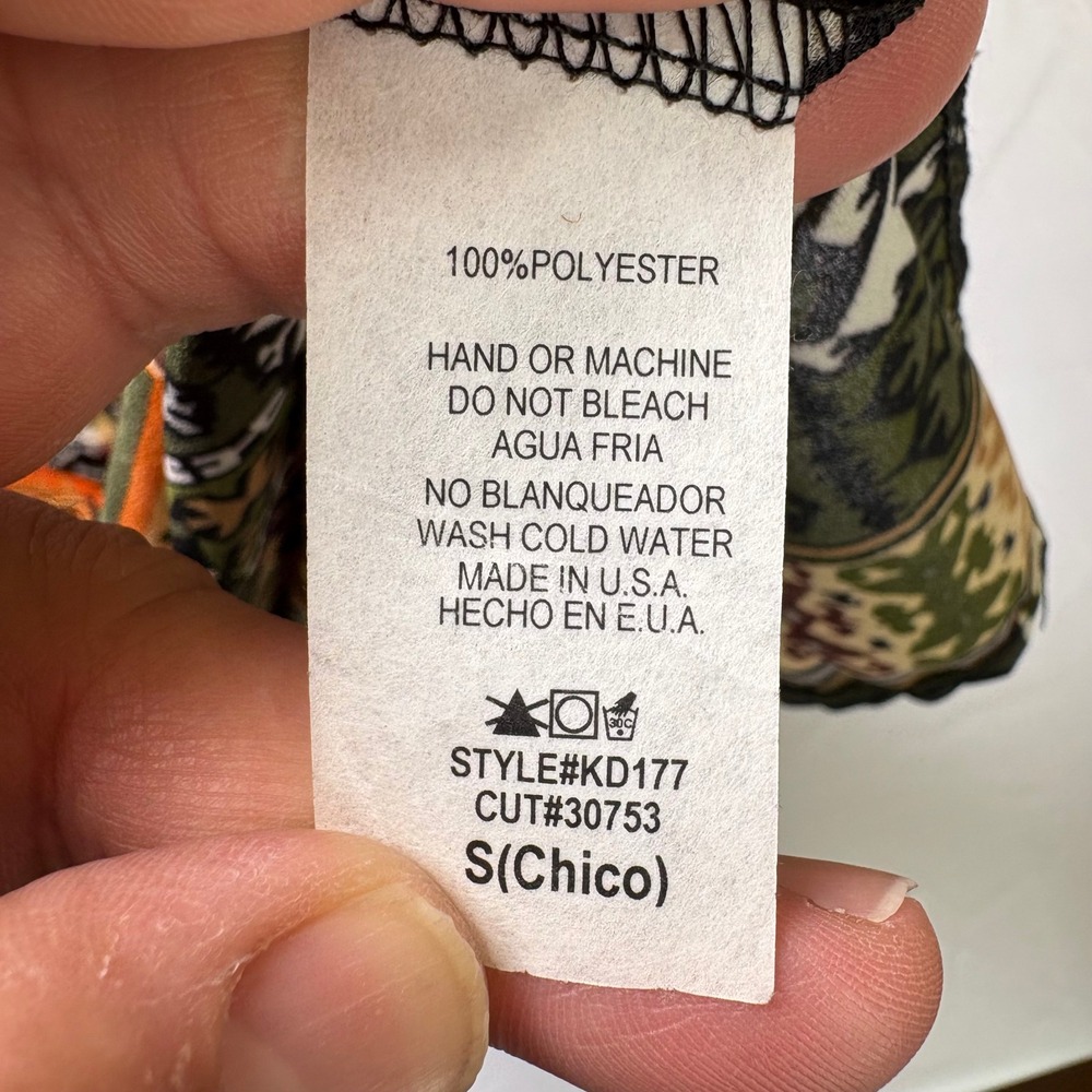 Yahada Womens Off Shoulder Boho Patchwork Top Oli… - image 7